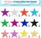 120 Pcs Glitter Star Cutouts Paper Star Confetti Cutout Assorted Color Glitter Stars Cutouts 6 Inch Large Glitters Stars Decoration for Christmas Classroom Bulletin Board Wall Party Supplies
